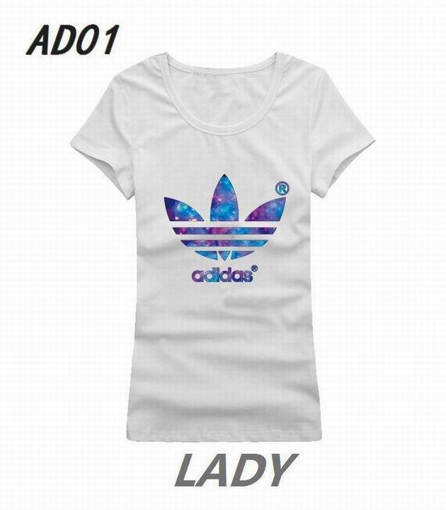 Adidas short round collar T woman S-2XL-003